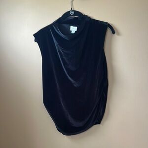 A New Day Black Sleeveless Top